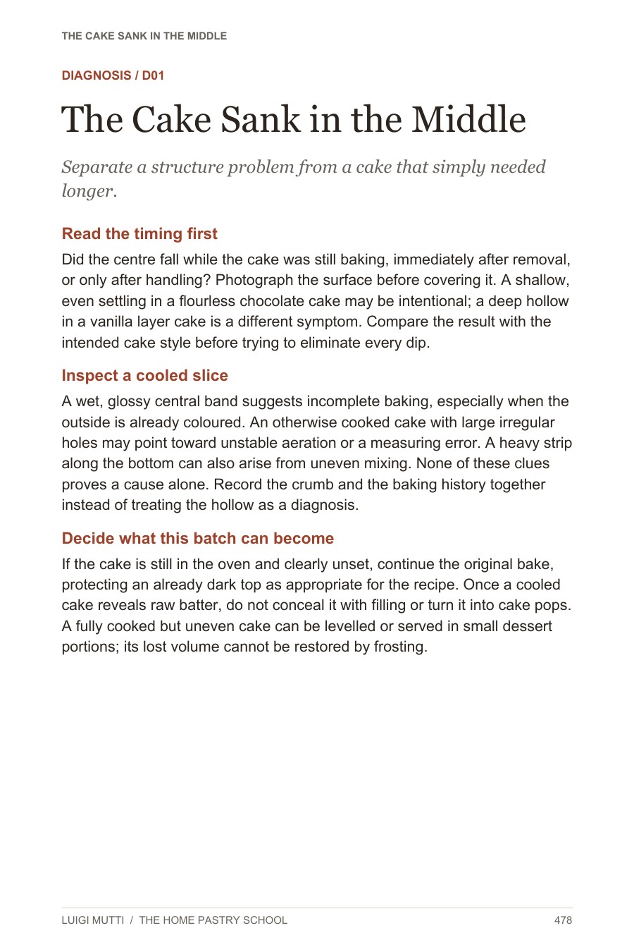Page 478: first page of a troubleshooting workshop